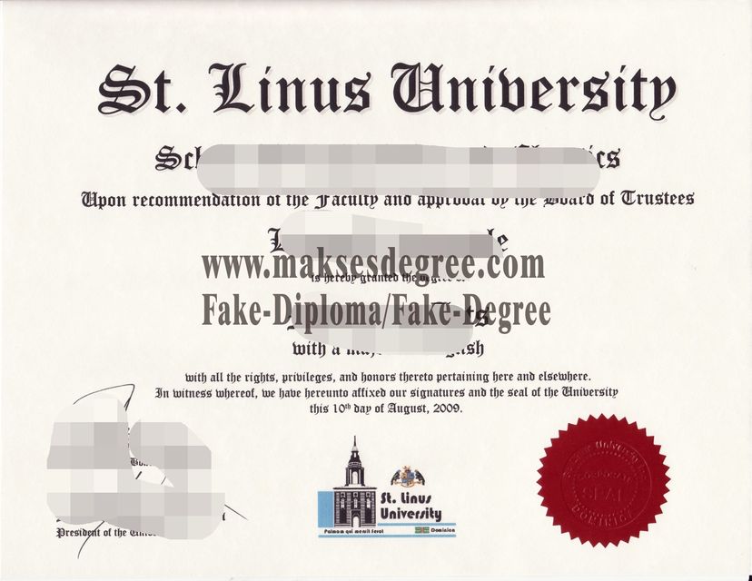 Fake St. Linus University Degree
